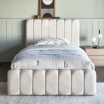 ⁦سرير مفرد مميز بتصميم بسيط⁩ - الصورة ⁦3⁩