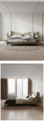 ⁦سرير نوم مزدوج بتصميم مميز⁩ - الصورة ⁦10⁩