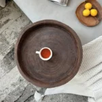 ⁦طاولة خدمة خشب بتصميم بسيط⁩ - الصورة ⁦4⁩