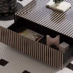 ⁦طقم طاولة قهوة بتصميم بسيط وفريد⁩ - الصورة ⁦2⁩
