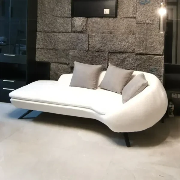 كنب زاوية استرخاء بيج