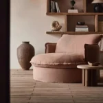 ⁦كنب مفرد مودرن بتصميم دائري مميز⁩ - الصورة ⁦2⁩