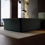 ⁦سرير مزدوج مودرن بتصميم منحني⁩ - الصورة ⁦6⁩