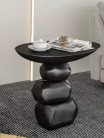⁦طاولة خدمة علي شكل احجار متراكبة⁩ - الصورة ⁦3⁩