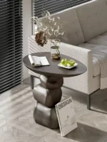 ⁦طاولة خدمة علي شكل احجار متراكبة⁩ - الصورة ⁦6⁩