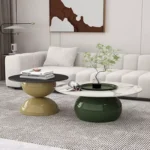 طاولة قهوة دائريه رخام