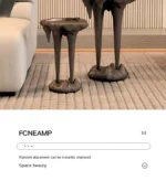 ⁦طاولة جانبية بتصميم مميز⁩ - الصورة ⁦11⁩