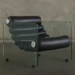 ⁦كرسي استرخاء مفرد من جلد⁩ - الصورة ⁦7⁩