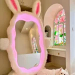 ⁦مرايا طويله مضيئة على شكل أرنب⁩ - الصورة ⁦5⁩