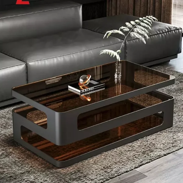 طاولة قهوة زجاج