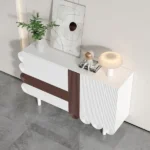 طاولة بوفيه عصري بتصميم فريد