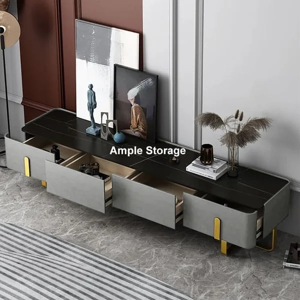طاولة تلفاز مودرن بتصميم بسيط