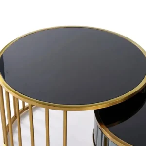 طاولة قهوة دائرية مودرن بتصميم أنيق
