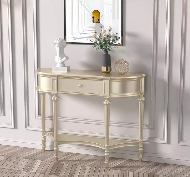 كونسول (4) كونسول خشب بتصميم كلاسيك