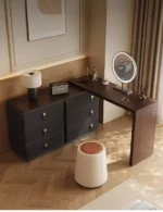 ⁦تسريحة غرفة نوم بتصميم فاخر وانيق⁩ - الصورة ⁦6⁩