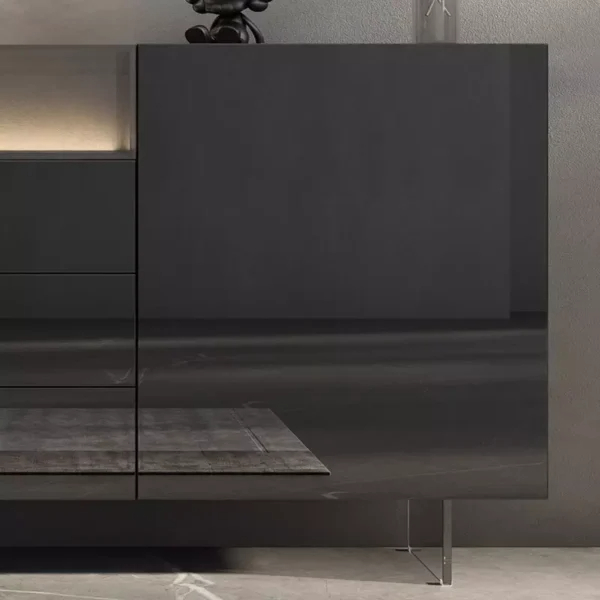 بوفيه مميز بتصميم مستقبلي فخم
