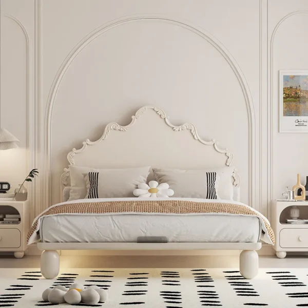 سرير اطفال بخامات فاخرة و حديثة